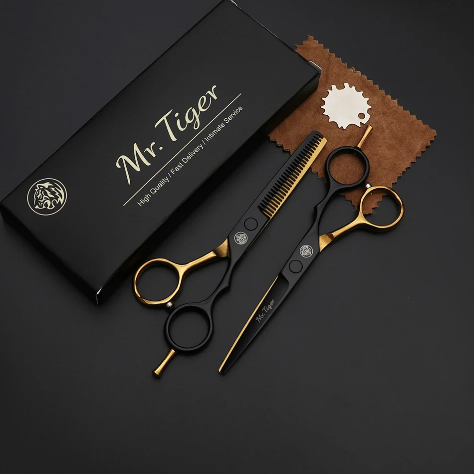 

Sharp Blade 5.5 6.0 Inch Hairdressing Scissors Professional Hair Scissors Set Hair Cutting Shears Barber Scissor Cut Razor Makas