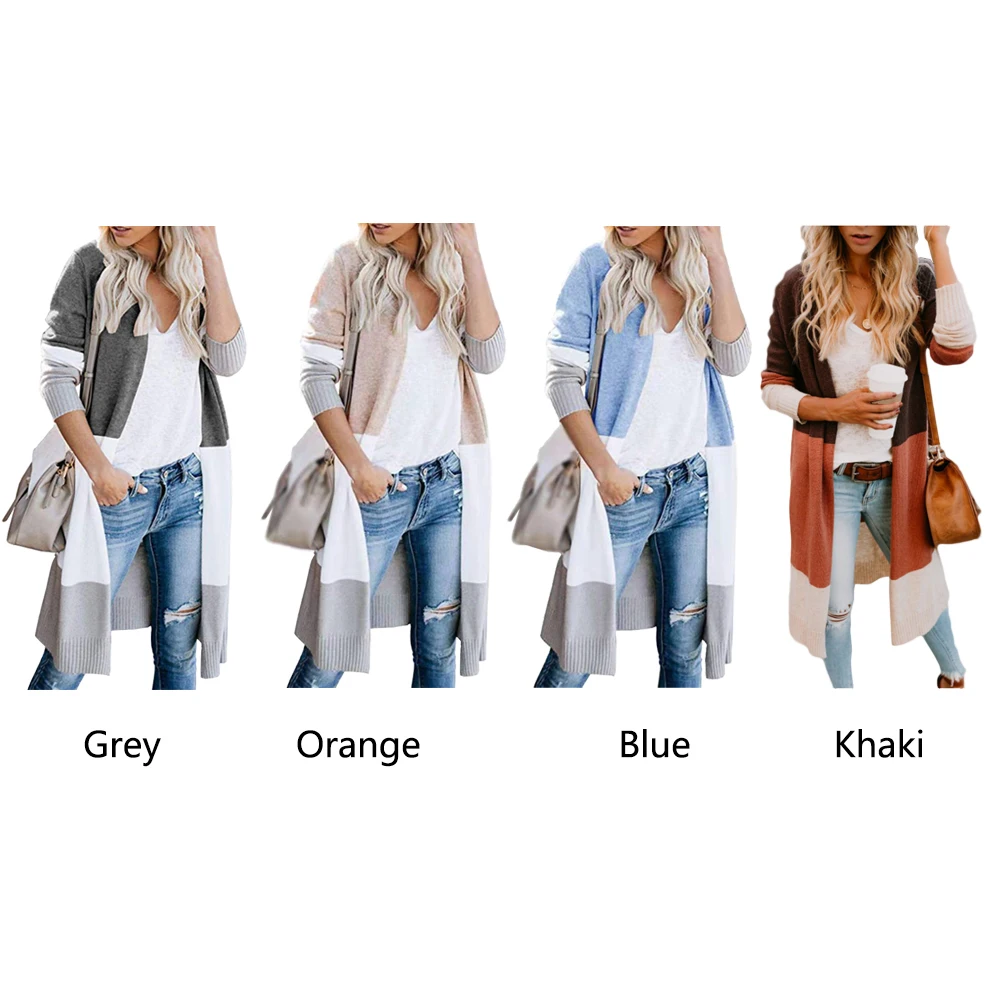 Женская верхняя одежда с длинным рукавом модное мягкое трикотажное пальто