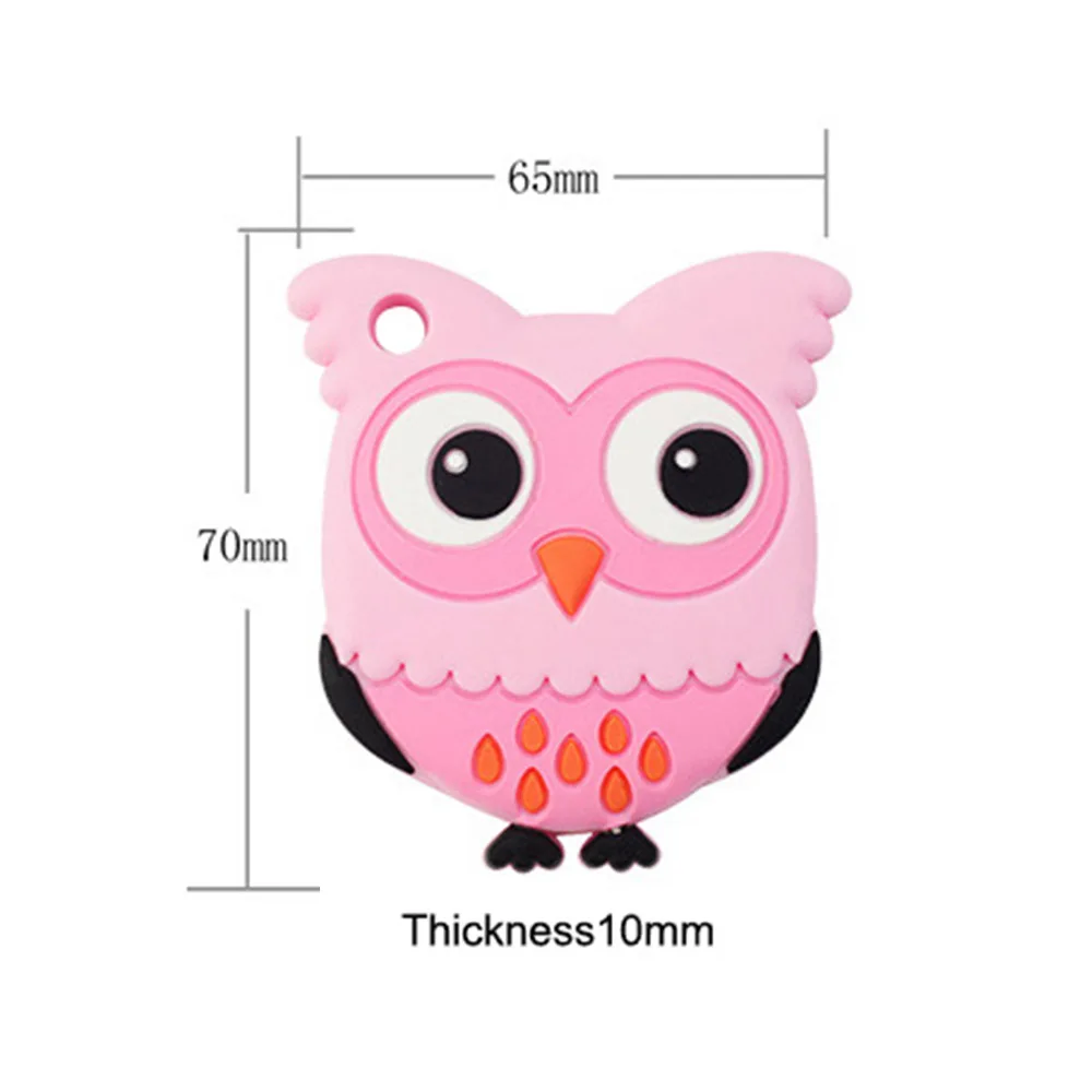 Силиконовая подвеска LOFCA Сова соска 10 шт. украшение из искусственного пищевого