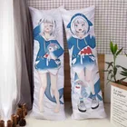 Чехол с рисунком аниме Hololive VTuber Gawr Gura Подушка Dakimakura, обнимающая Подушка, украшение постельного белья