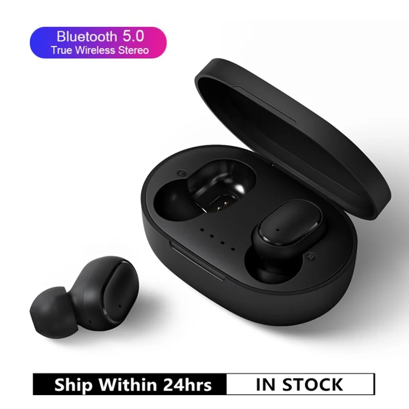A6S наушники-вкладыши TWS Bluetooth наушники VS Redmi Airdots Беспроводной стерео мини