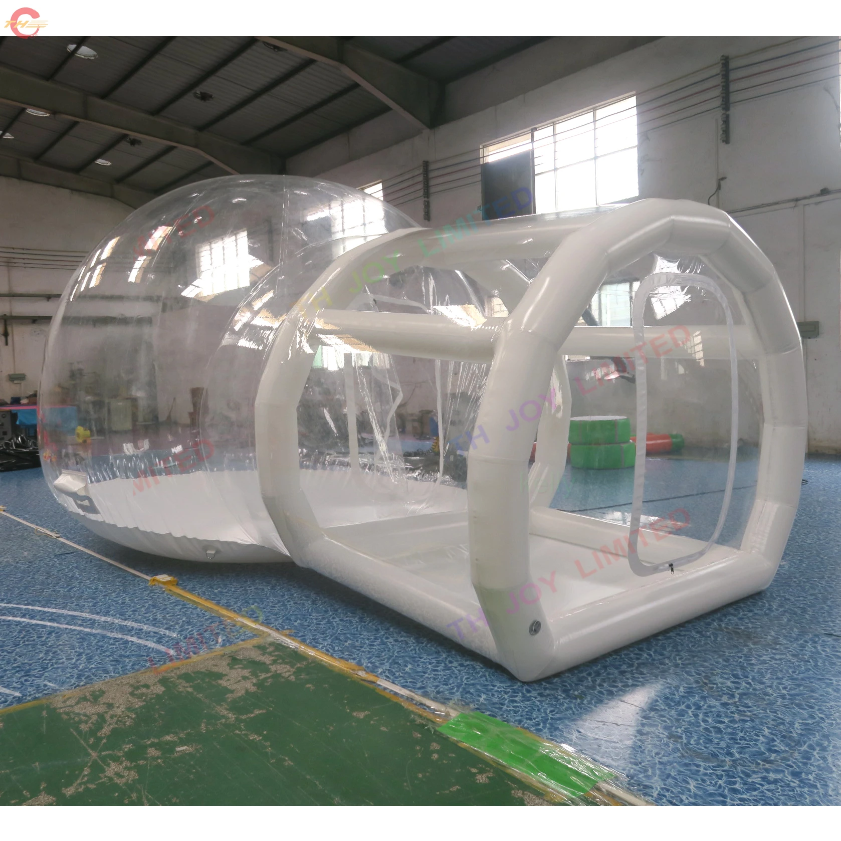 Прозрачная надувная палатка с пузырьками для всей семьи | Игрушки и хобби