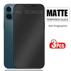 3 шт. 9H матовое закаленное стекло для IPhone 13 Pro Max полное покрытие Защита экрана для Aifon Aphone I Phone 13Pro 13Mini 2021 стекло