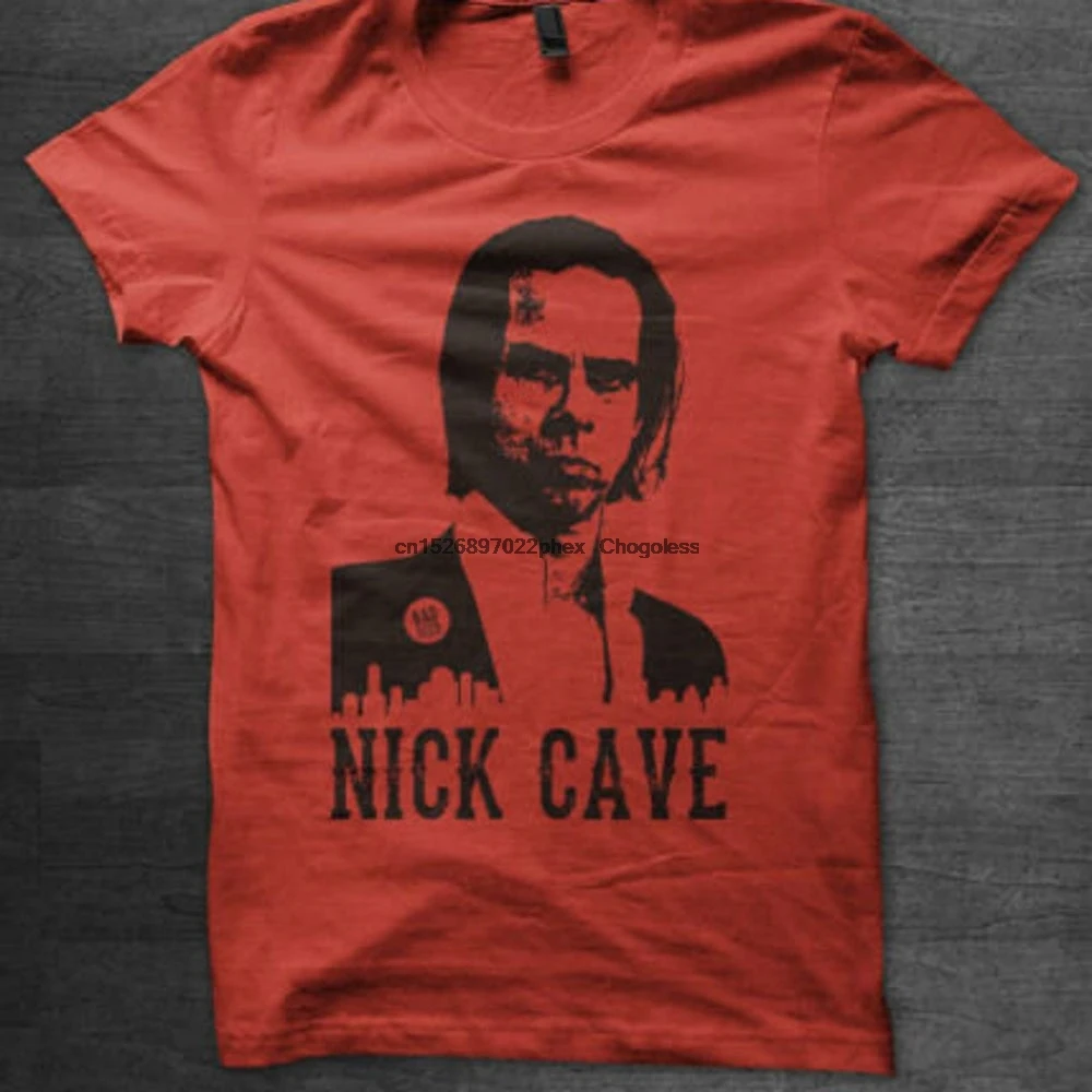 Новая мужская футболка с изображением Ник пещера плохого семена музыки Рок