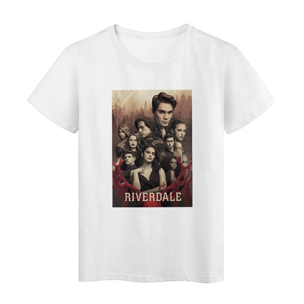 

Riverdale Woman's T-shirt Soothing Aesthetic Graphic T-shirt Simplicity Creative Suspense Printed Style Clothes Summer Top