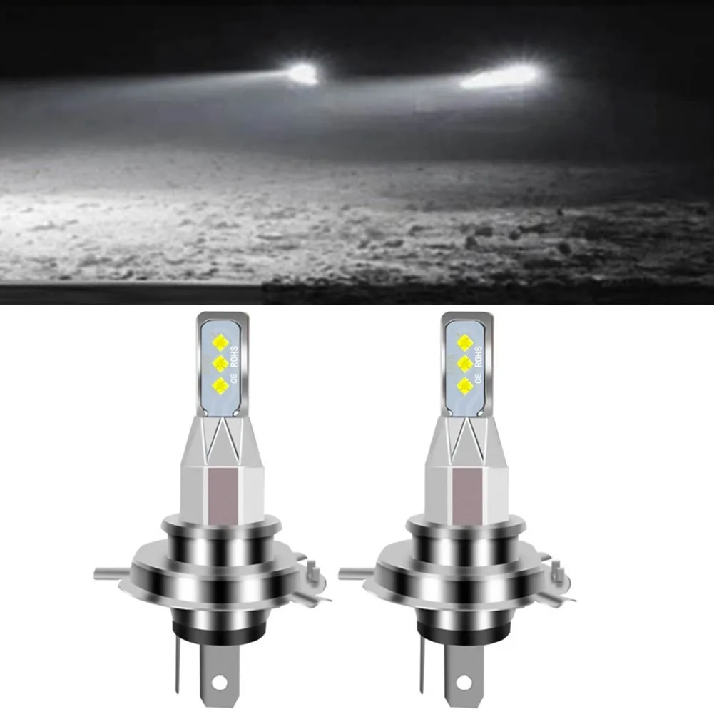 

2pcs H7 LED Headlight BulbsCar Headlight Fog Lamp Modified White Light Kit High Low Beam 2800LM Super Bright 6000K White