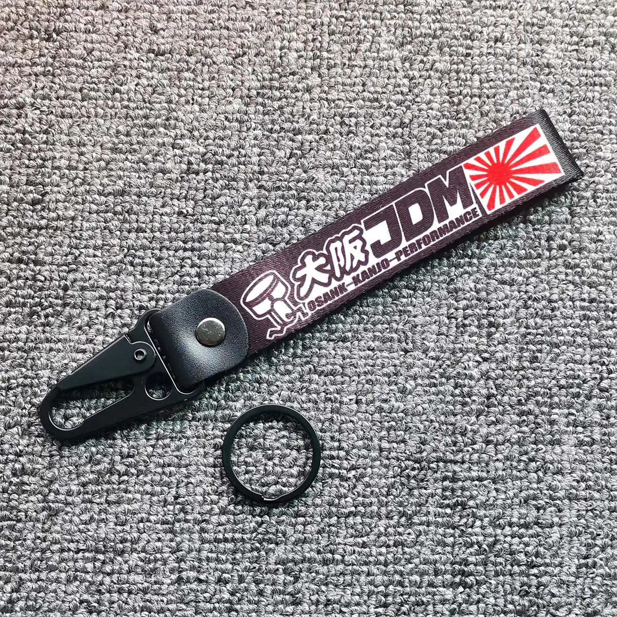 

1Pcs Leather Keychain Motorcycle Accessories Key Ring Key Chain Keyring