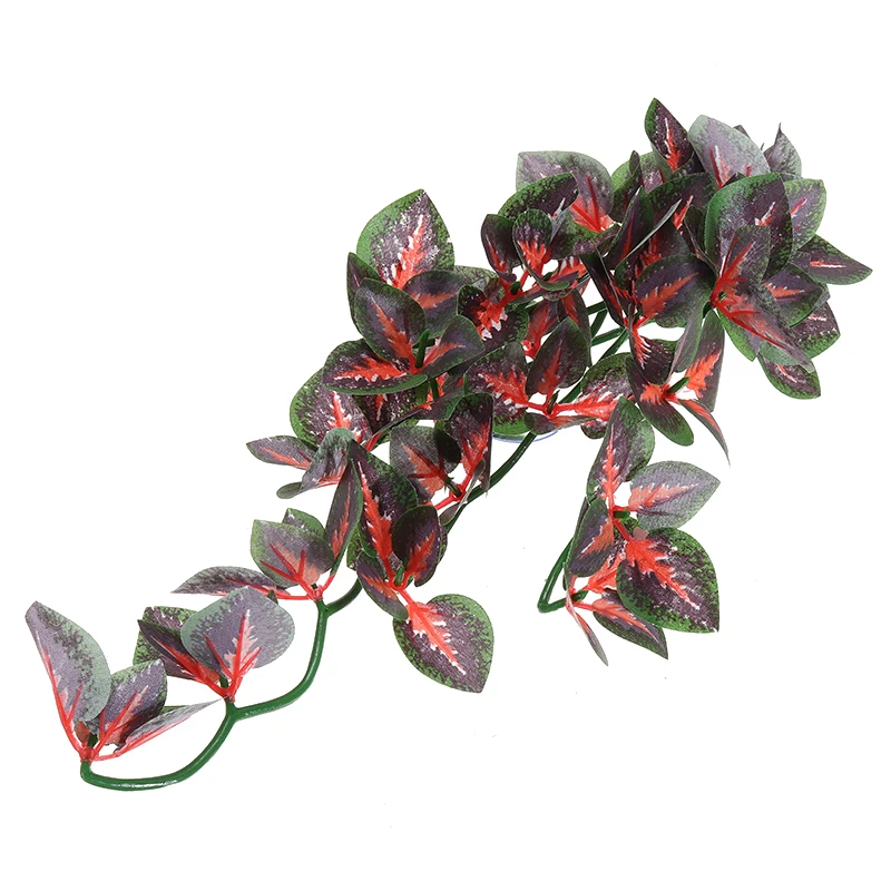 

Искусственный лоза рептилий террариумные растения декор в виде ящерицы хамелеоны среды обитания Восхождение Отдых 50 см искусственные раст...