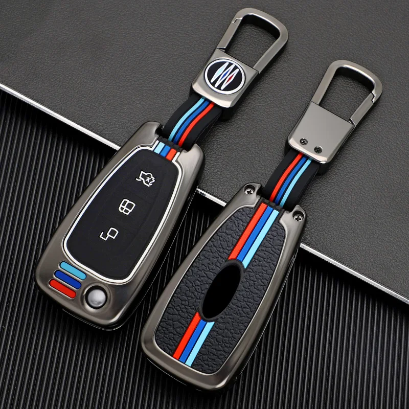 

Car Key Case Cover For Ford Fiesta Focus Mondeo MK4 MK2 mk3 Ranger Ecosport Kuga 2 3 ST Keychain Holder Protection Accessories