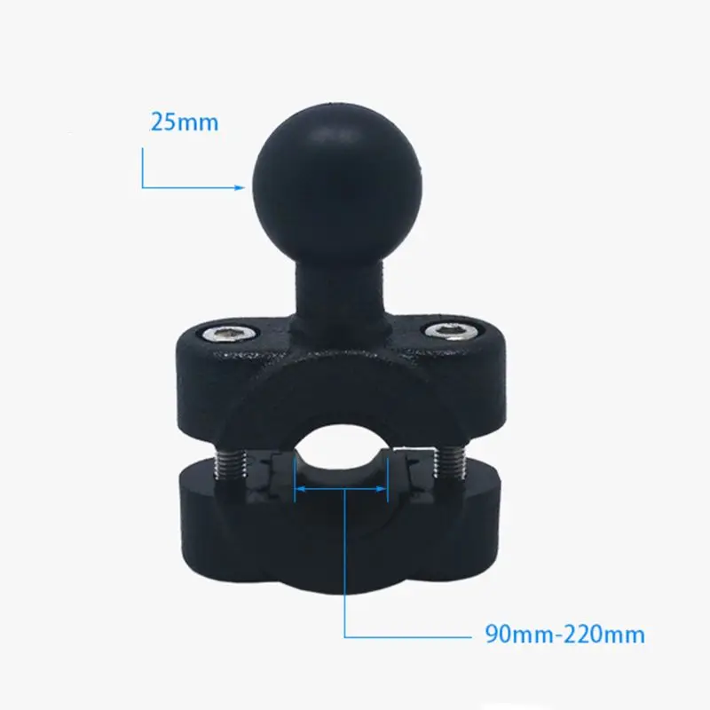 

Rail Mount 1 Inch Ball Car Headrest Motorcycle Scooter Rearview Mirror Stem Bar Mount For Gar Min for ram mounts