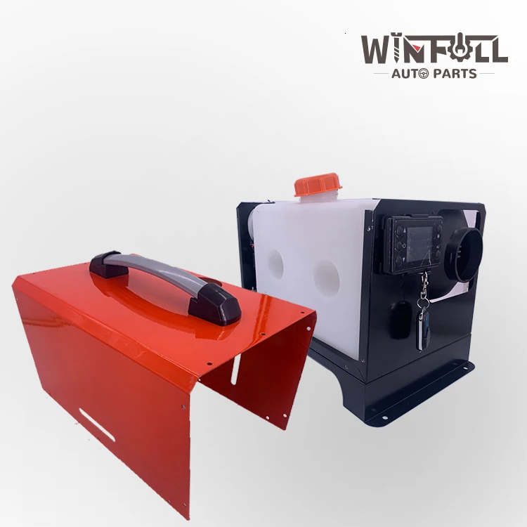 Низкий уровень шума Новый портативный воздушный отопитель 5 кВт 12 В все-в-одном