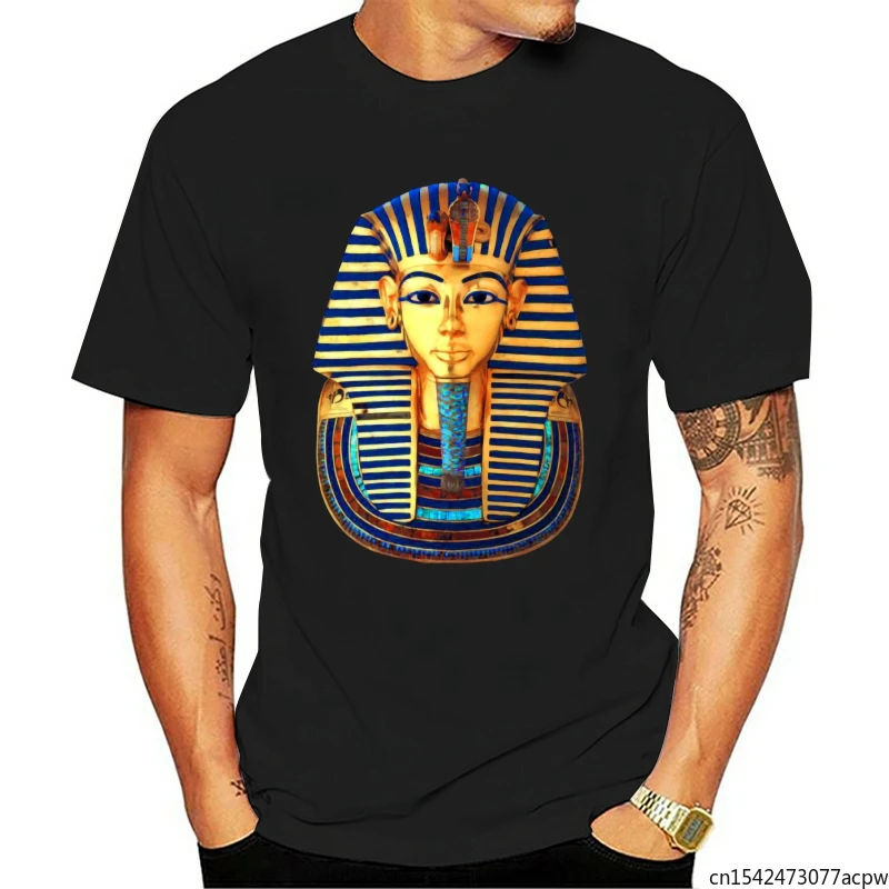 

Pharaoh Egypt King Tut Print Men's T-Shirt