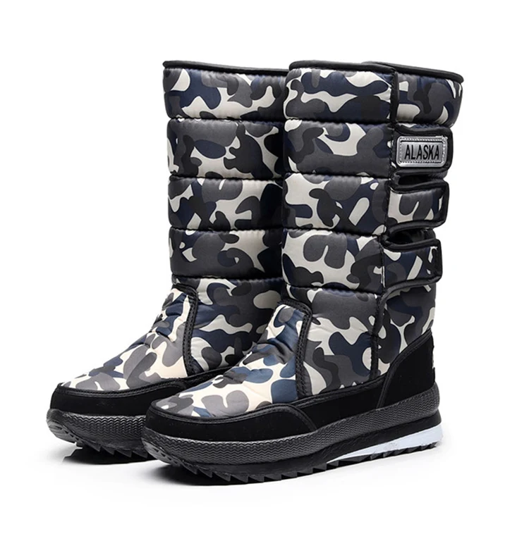 Мужские ботинки; утепленные плюшевые зимние ботинки; зимняя обувь; Мужская водонепроницаемая зимняя обувь размера плюс; зимние рабочие ботинки; chaussure homme