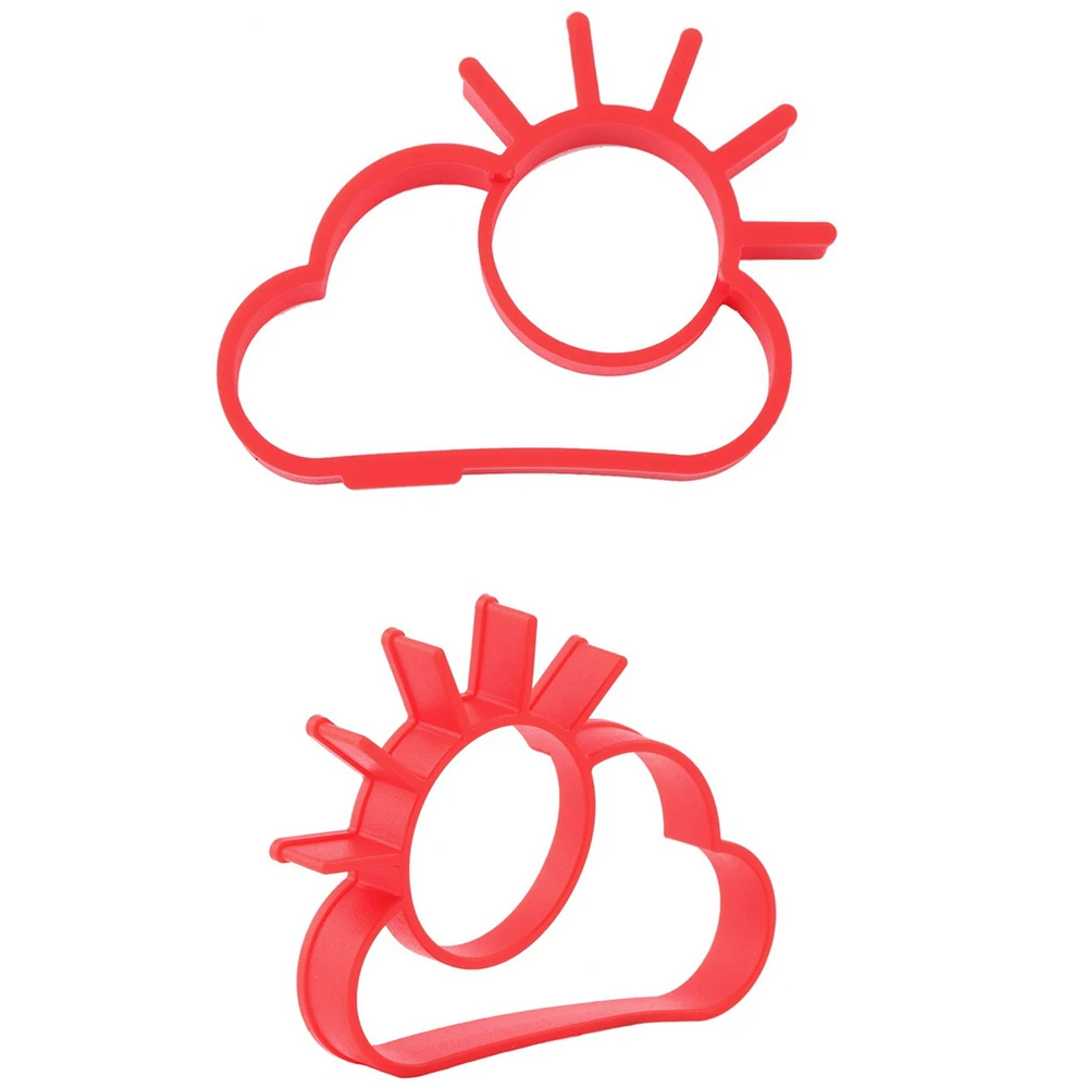 1 шт. силиконовая Солнечная машина форма для завтрака солнца облака яиц