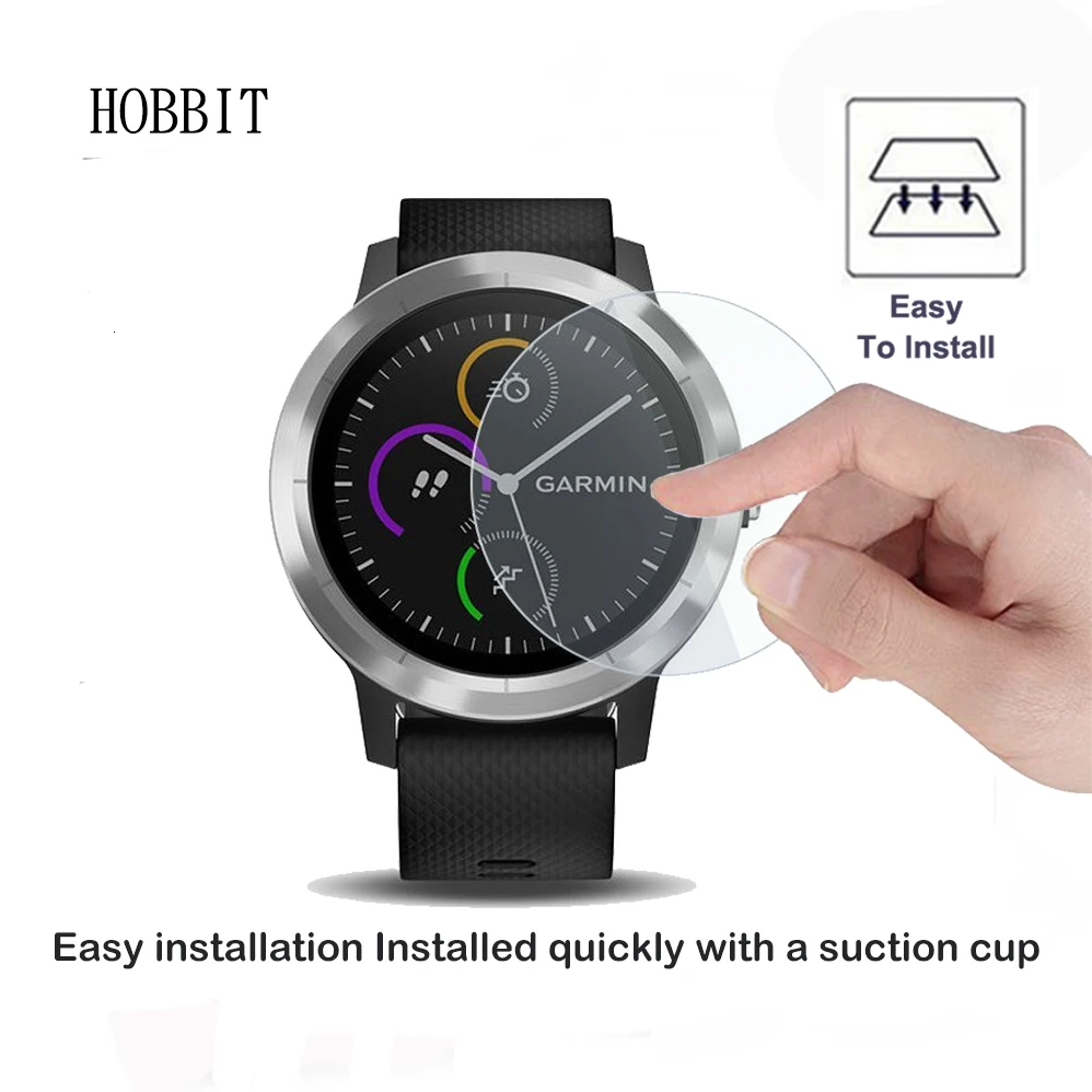 2 упаковки для Garmin Vivoactive 3 0,3 мм 2.5D закругленные края Закаленное стекло протектор экрана для Vivoactive Смарт-часы, пленка
