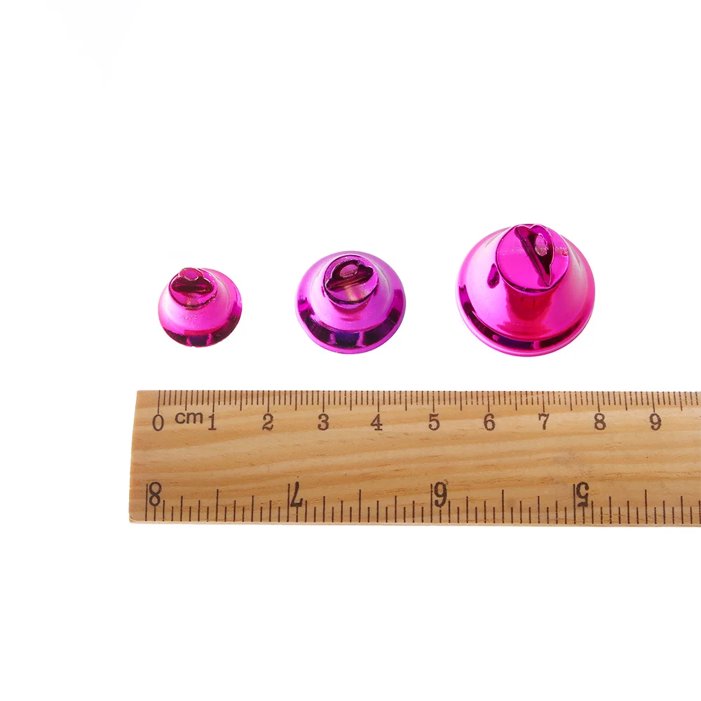 10 шт Мини Красочный металлический маленький колокольчик Рождественский