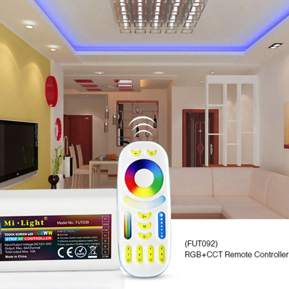 4 зонный беспроводной Радиочастотный Wi Fi контроллер Mi светильник RGBCCT