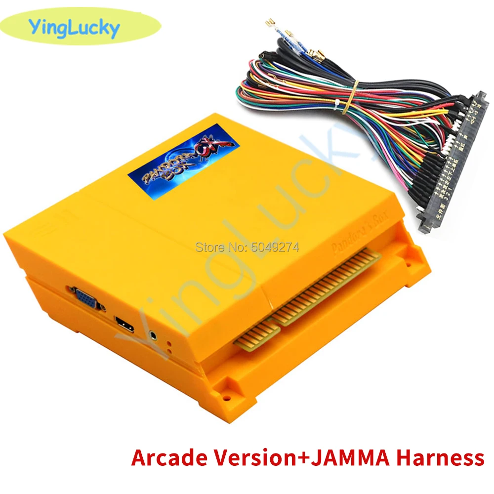 Новая модель Pandora Box CX аркадная версия JAMMA Multi Games настольная 2800 в 1 Поддержка HDMI VGA CRT