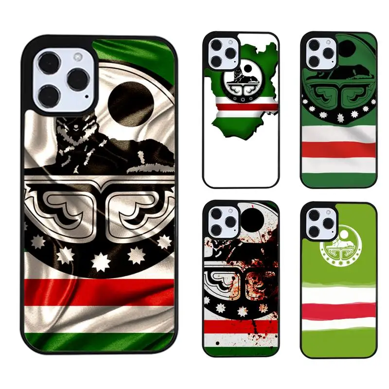 

Chechnya National Flag Phone Case For Iphone 6 6s 7 8 Plus X Xr 11 12 Mini Pro Max PC Cover Fundas Coque