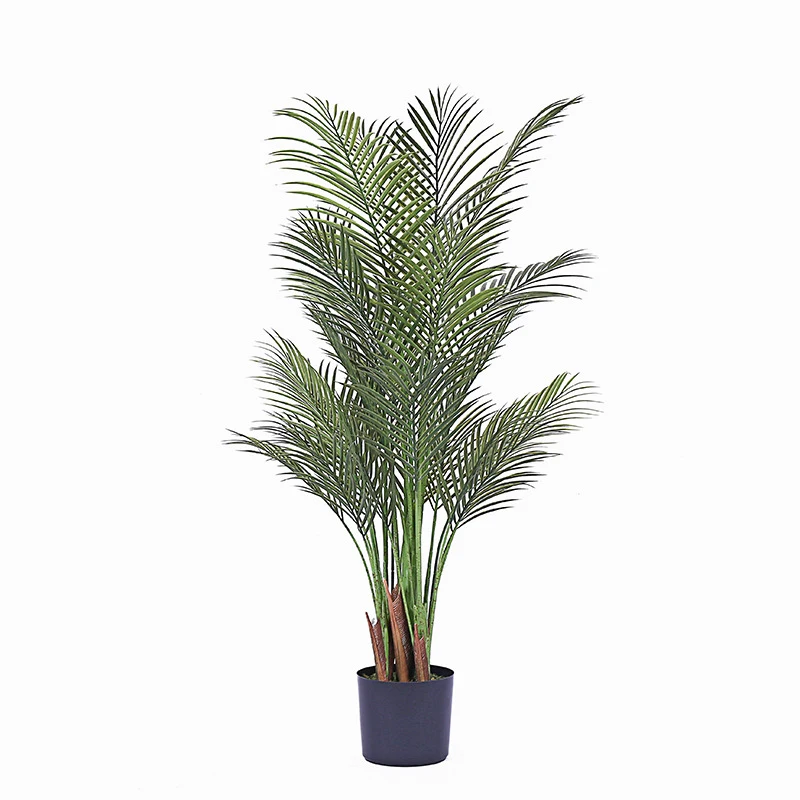 150 см Тропическое пальмовое дерево большое искусственное растение пластиковые