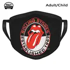 Белая хлопковая дышащая мягкая теплая маска для рта Wheels The Rocks, красная потертая маска для языка, губ, круга, скручивания, высокий