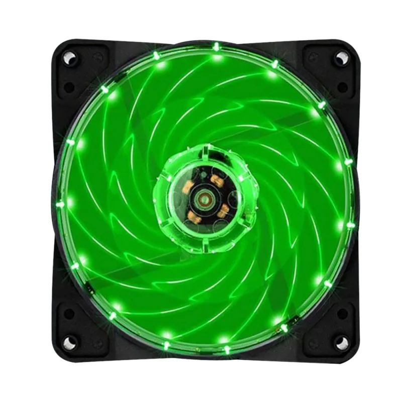 120 мм Стандартный чехол для ПК охлаждающий вентилятор светодиодный светильник