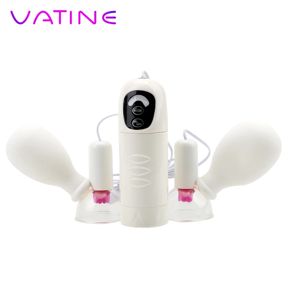 VATINE Вибраторы соска присоски груди массаж стимулировать секс игрушки для