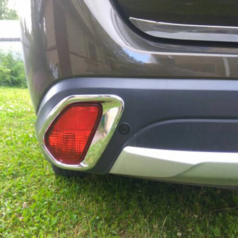 ABS хромированные передние и задние противотуманные фары декоративная рамка для