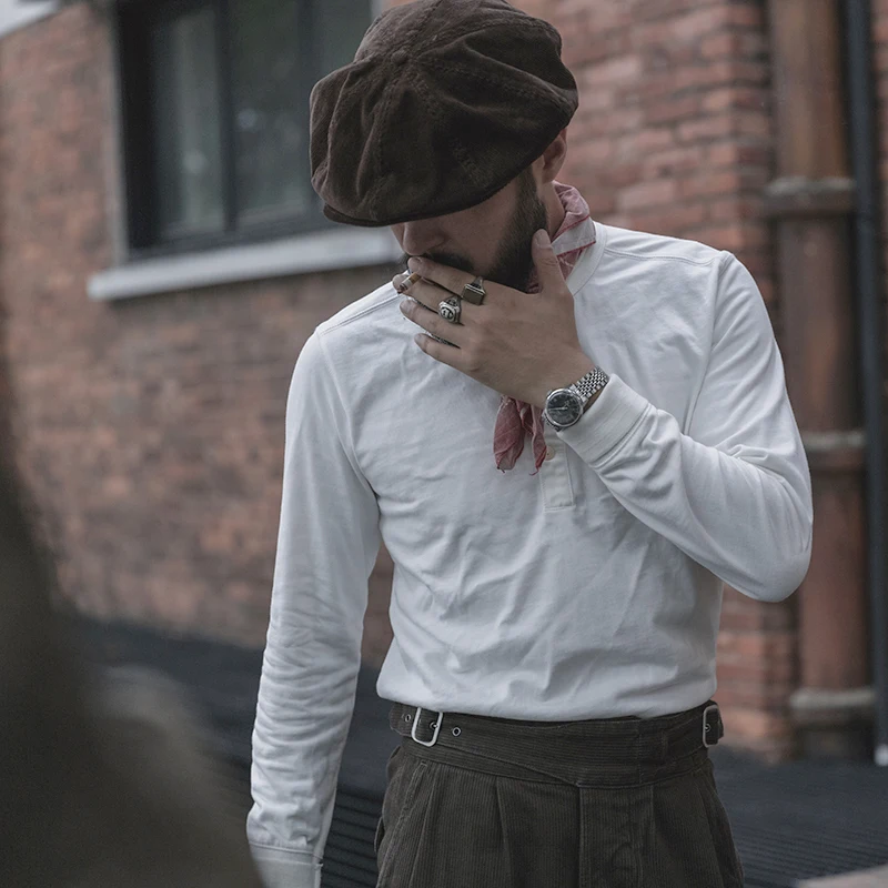 BHT1 Бронсон прочтите описание! Мужская хлопковая футболка с длинным рукавом