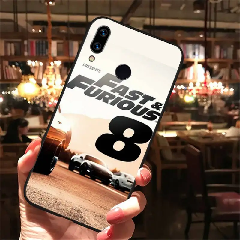 

Fast and Furious 8 Movie Poster Phone Case For Xiaomi Redmi note Mi Huawei honor P smart 8 9 10 S T 20 30 40 lite Pro x