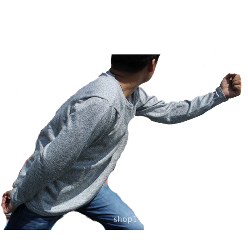 

2020 Anti Stab Resistance Self Defense Covert Anti Cut Clothes For Security Anti Cut Tshirt Protection Itself Anti Cut T Shirt