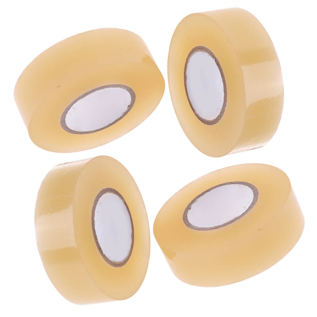 Премиум ПВХ Чистая хоккейная/роликовая хоккейная ножная лента/носочная лента x 4