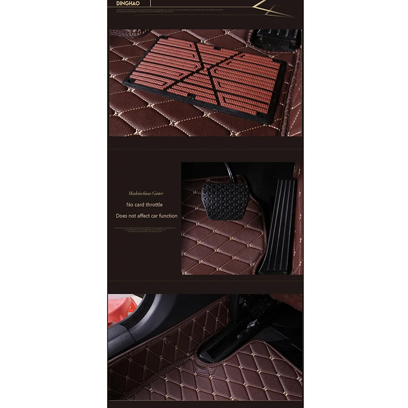 Универсальный автомобильный напольный коврик ZRCGL для Acura все модели MDX RL TL RDX ZDX ILX