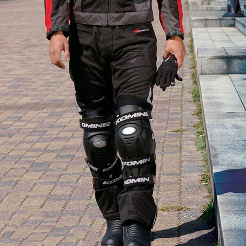 Наколенники для мотоцикла KOMINE защитная защита езды на мотоцикле от падения |