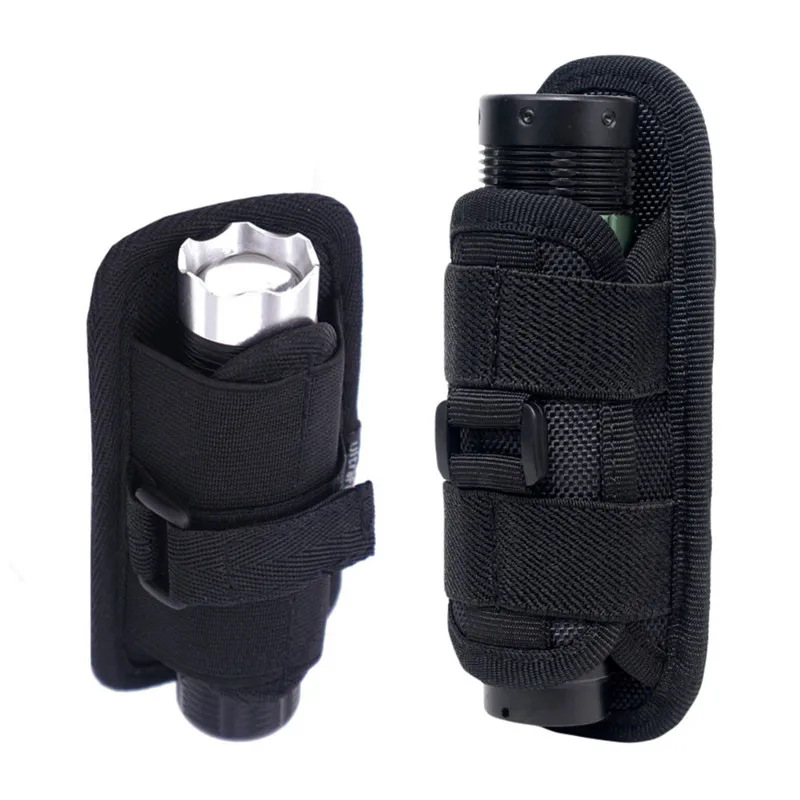 Вращающийся на 360 градусов фонарик чехол Портативный Тактический кобура фонарь