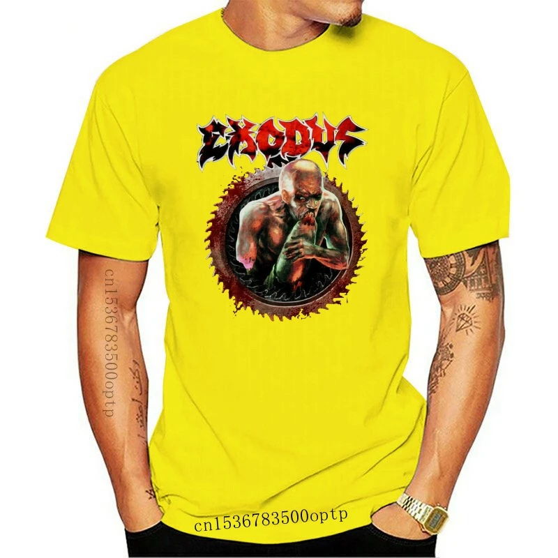 

New Exodus Zombie v2 T-shirt black trash metal all sizes S-5XL(1)
