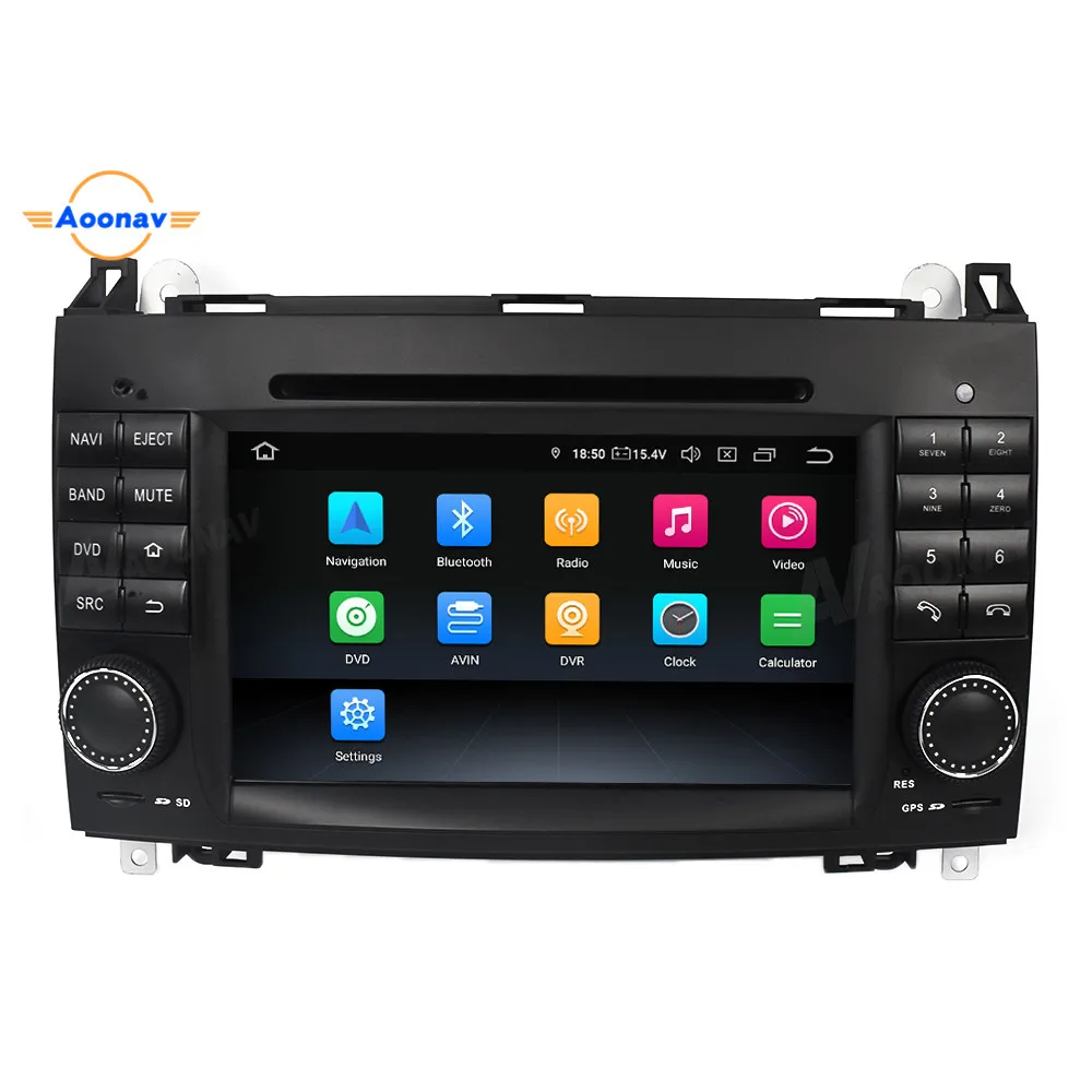 2din стерео приемник автомобильный аудио для Benz A class B W245 Sprinter 2004 2013 Радио сенсорный