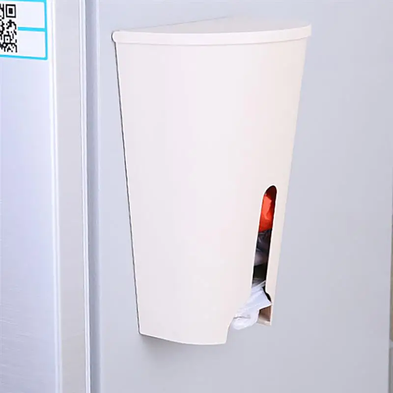 Настенный контейнер держатель диспенсер для мусорных пакетов коробка хранения