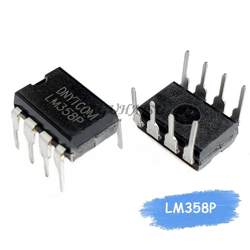 10 шт. LM358P DIP8 LM358 DIP LM358N DIP-8 358P новый и оригинальный IC