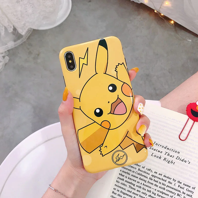 Милый мультфильм пикап супер глянцевый для iphone Xs MAX XR X чехол силиконовый телефона