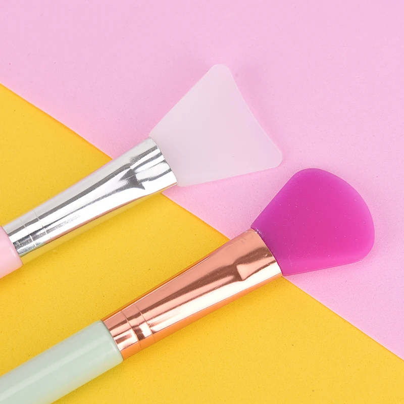 

Brand new 1PC Silicone Facial Mask Makeup Brushes Face Skin Care Mixing Mud Brush Make Up Soft Brush Tools