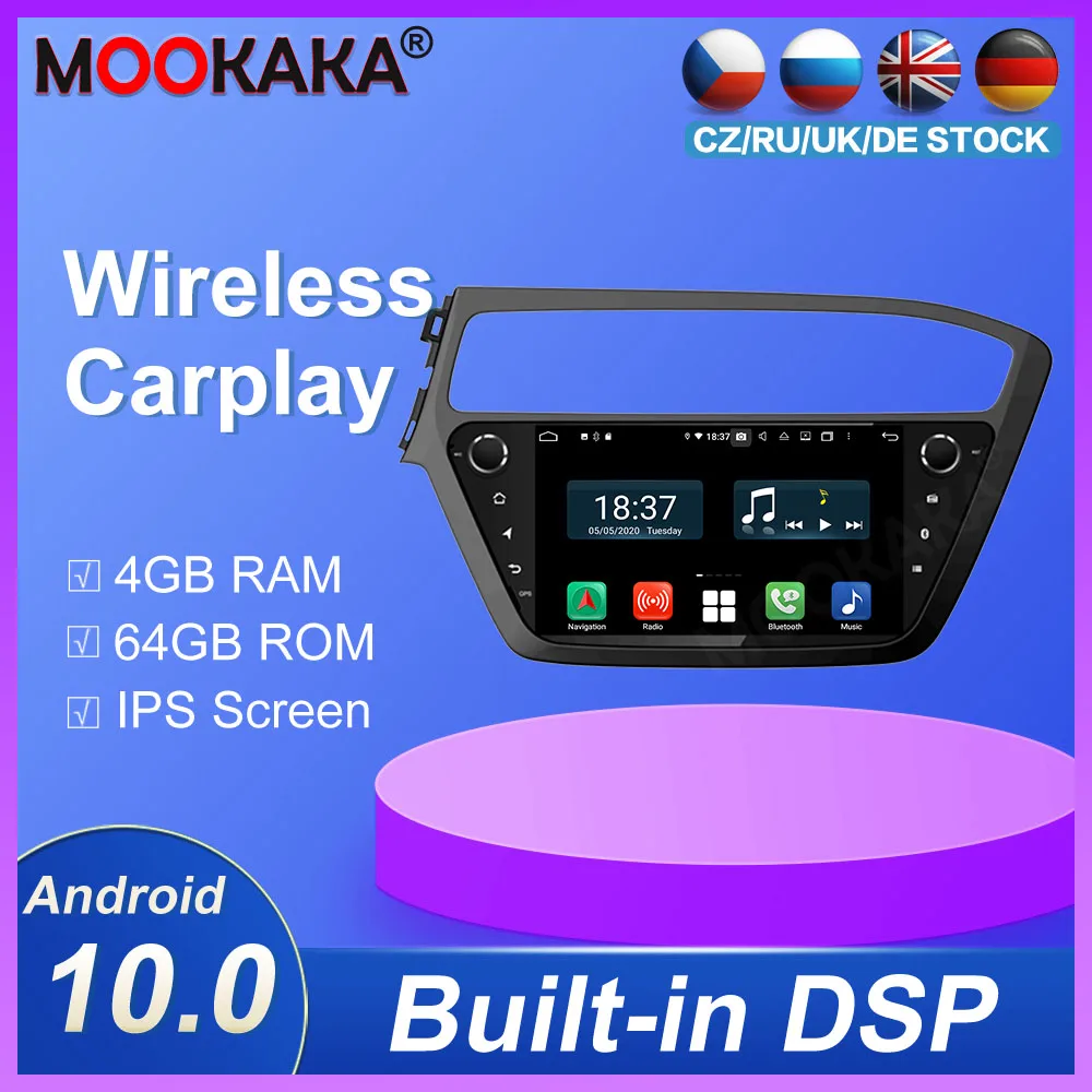 baratas Reprodutor De Dvd Do Carro Do Sistema De Carplay 64 Android10.0 Ultimedia Para Hyundai Sonata 8 2011-2013 Unidade Principal Estereofônica Audio Do Rádio Do Automóvel De Gps Navi