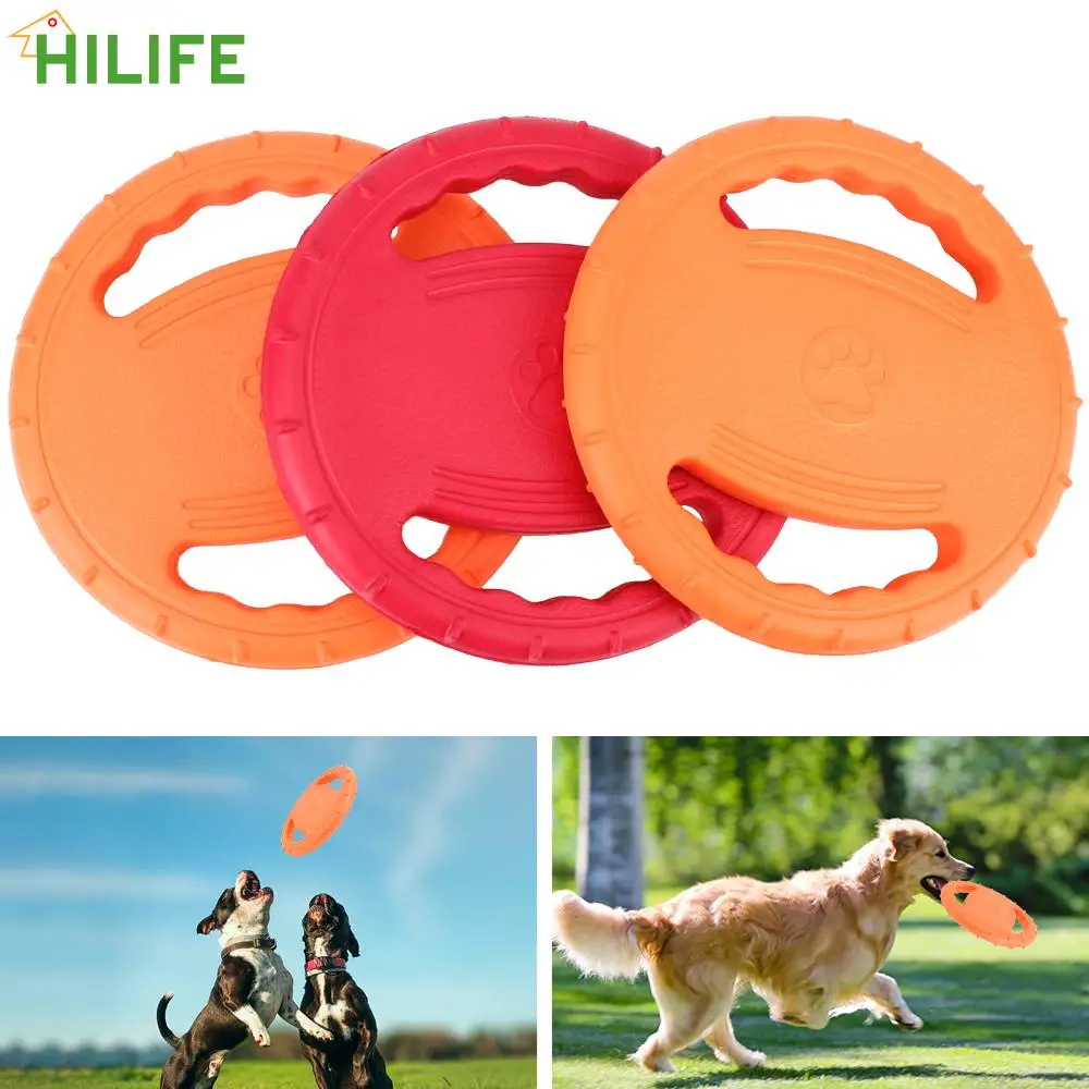 

Игрушка для кошек и собак, модный строительный пазл, Жевательная летающая тарелка из пеноматериала