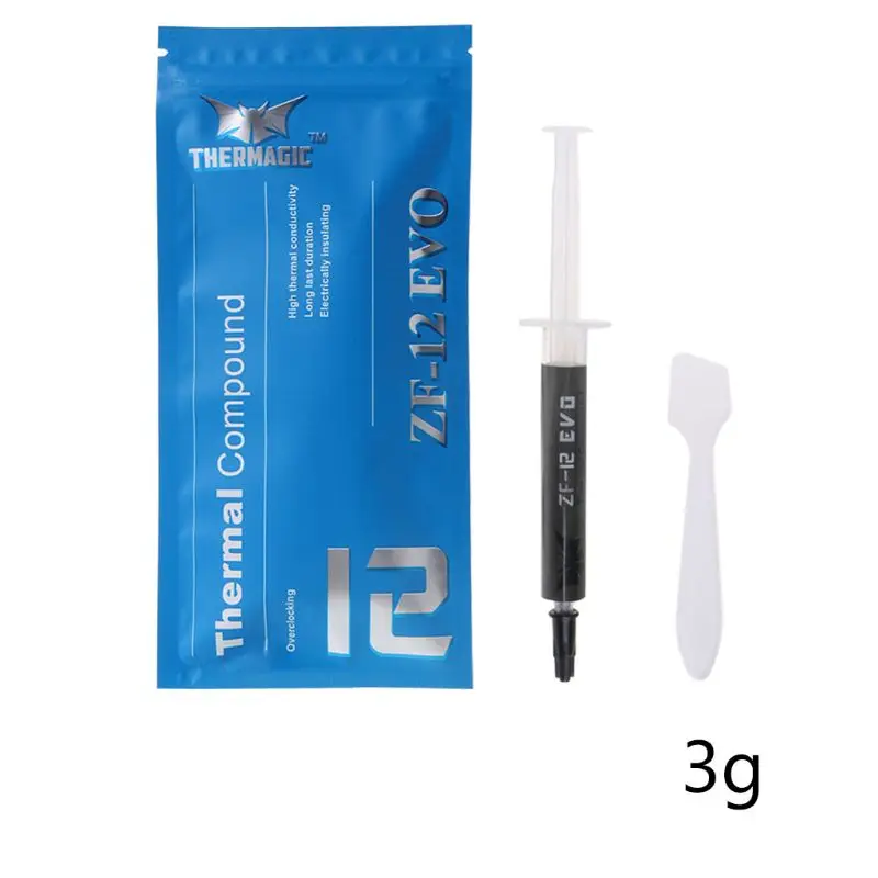 

ZF-EVO 13.5W/m k High Performance Thermal Grease Conductive Paste for processor CPU GPU IC Cooler Fan Heatsink Plaster
