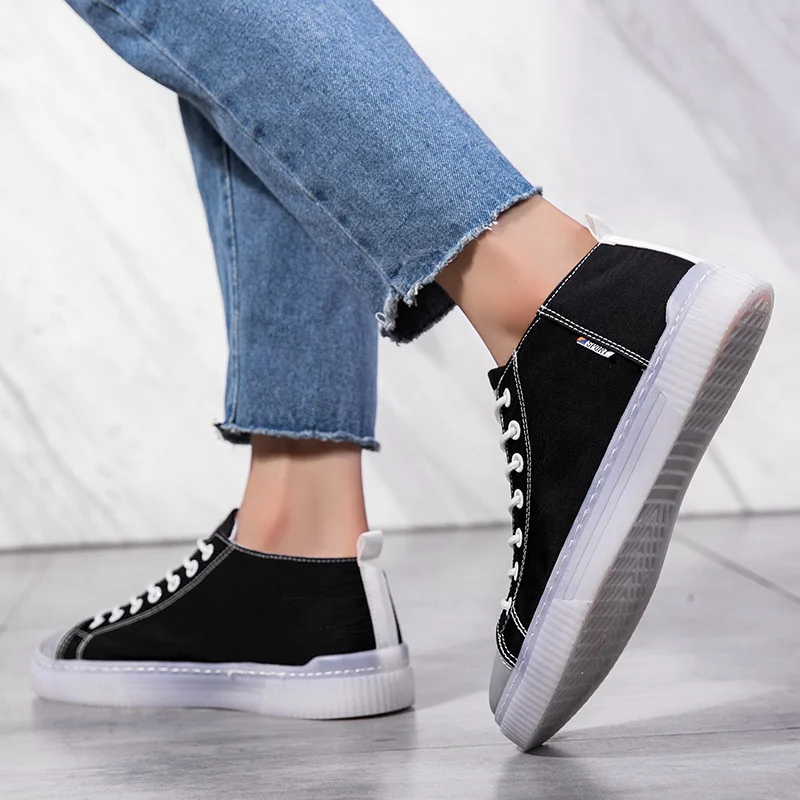 

Men's Espadrilles White Casual Shoes Summer Causal For Men Sapato Solid Fashion Knitting Man Sneakers Light Breathable
