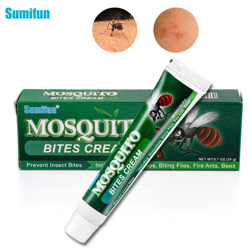 

Anti Mosquito Herbal Cream Insect Bites Anti-Itching Plaster Relieve Antibacterial Antipruritic Mosquito Repellent Ointment