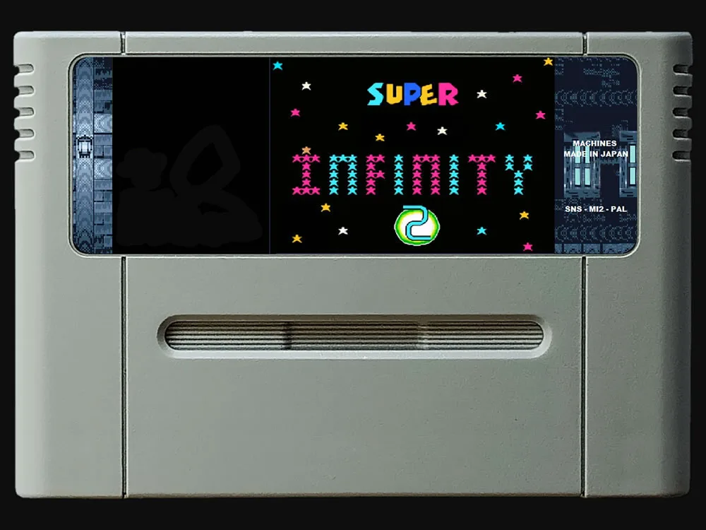 

16Bit Games ** SUPER INFINITY 2 ( Region Free!! NTSC and PAL Version!! )
