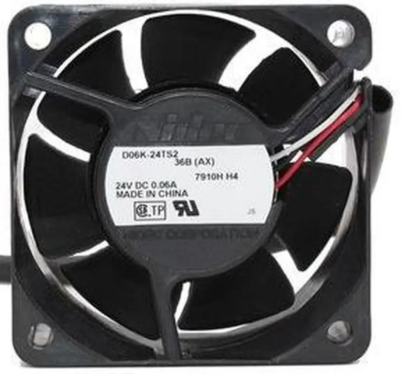 Для Nidec D06K 24TS2 33B AX 0713G NA DC24V 0.06A 6025 6 см 60 мм 60x60x25 3 контактный охлаждающий
