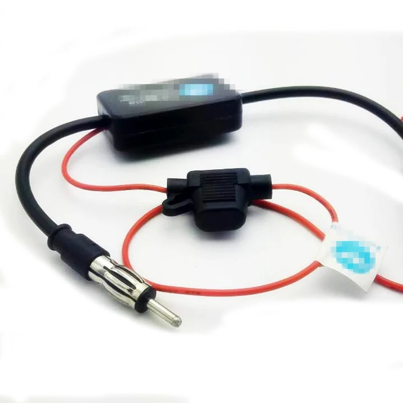 Автомобильная антенна MHz 12-24 В постоянного тока FM 88-108 усилитель сигнала радио
