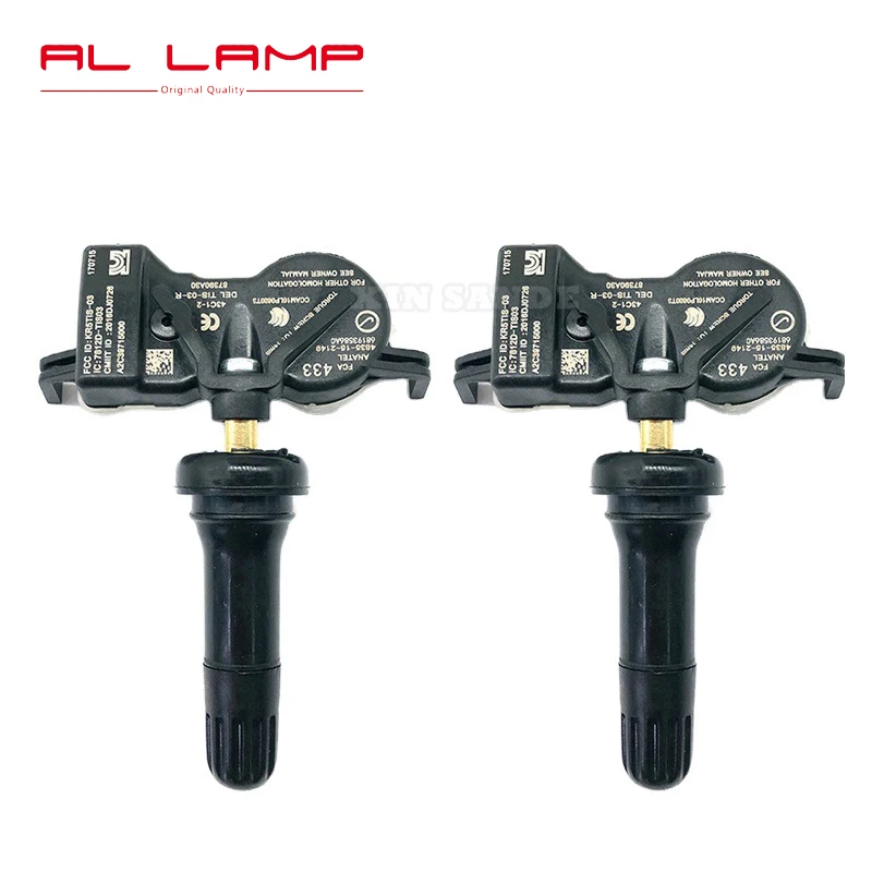 

68313387AB 433 МГц датчик давления в шинах датчик TPMS Датчик для Jeep Renegade Dodge Chrysler 2015-2017